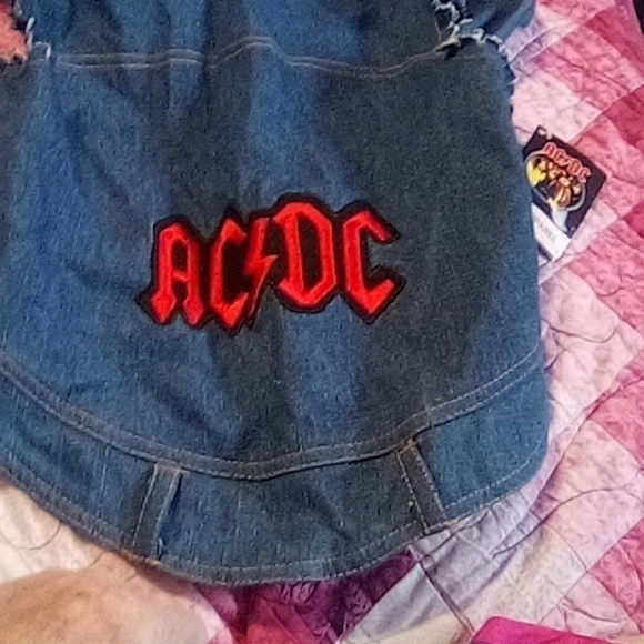 FAB dog brand AC/DC  Dog jacket. Size large - Picture 4 of 8